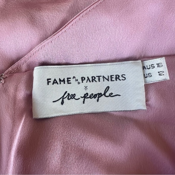 Fame and Partners x Free People Rosabel Maxi Dress Lilac Prom Wedding Sz 12 NWT - Picture 13 of 16